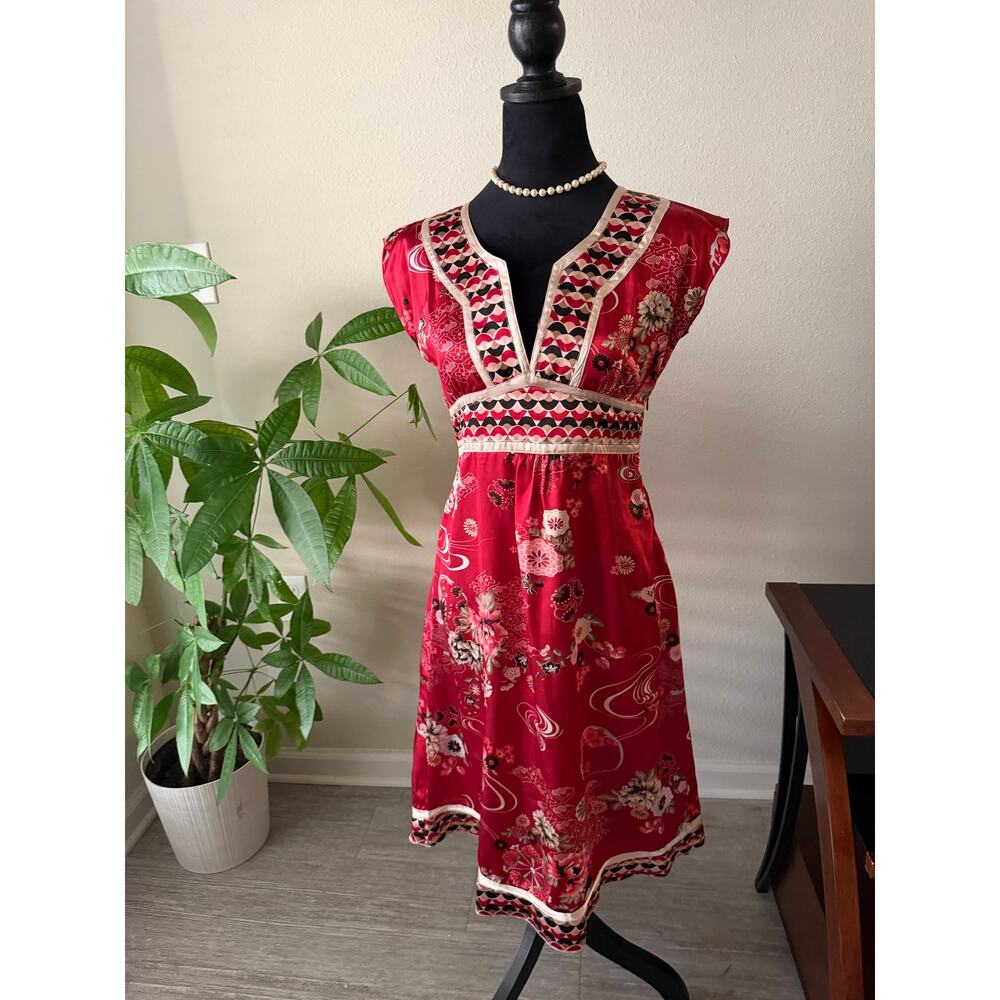 Wet Seal Floral Cocktail Dress - Picture 4 of 6